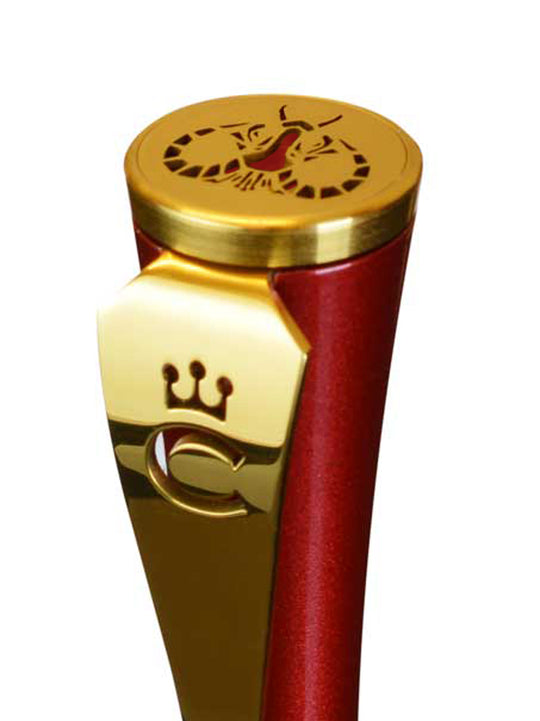 Grand Conqueror Ruby Red and Gold