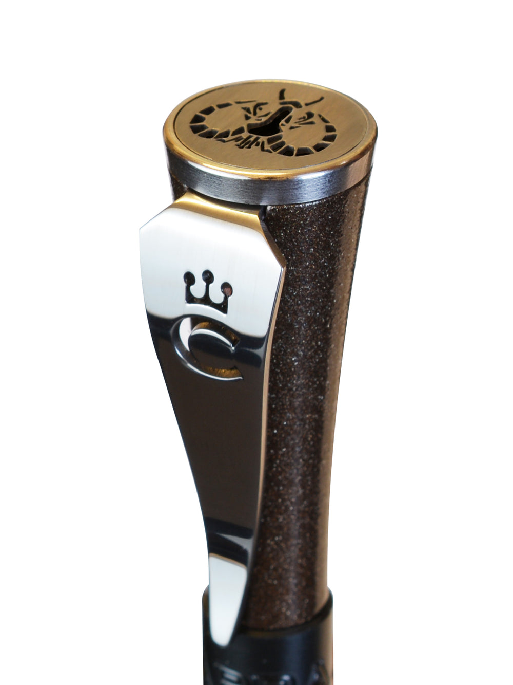 Grand Conqueror Cacao Brown and Silver