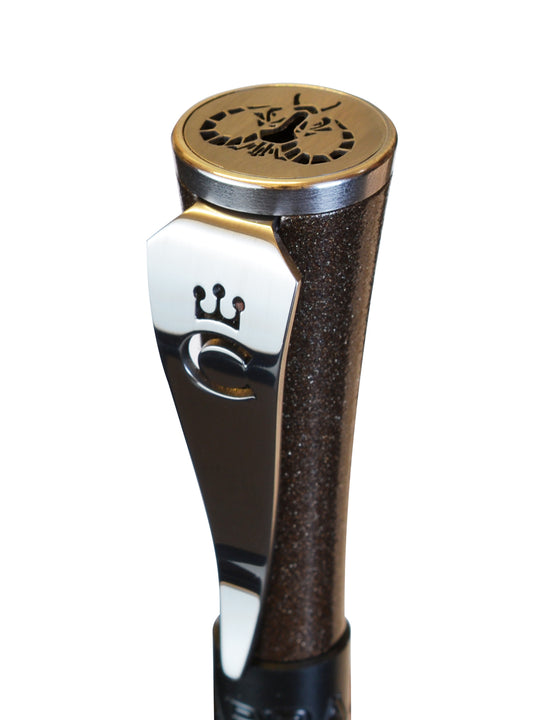 Grand Conqueror Cacao Brown and Silver