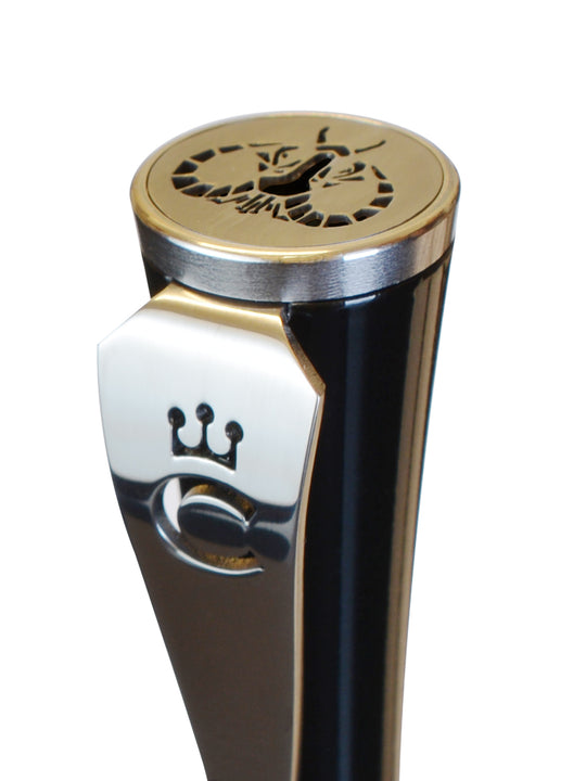 Grand Conqueror Ebony Black and Silver