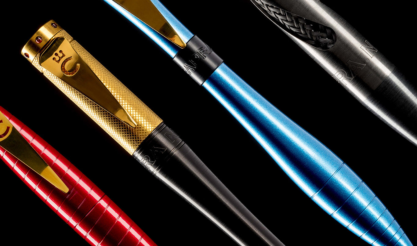 Capra NV selection of different pens styles
