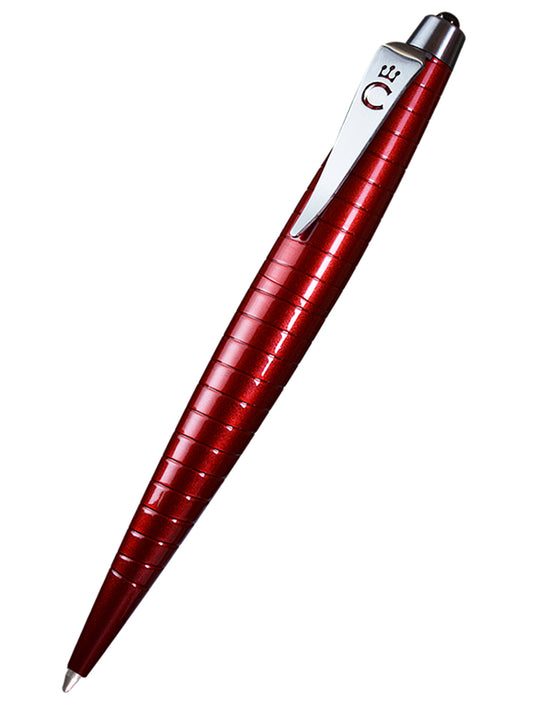 Emissary X Ruby Red and Silver