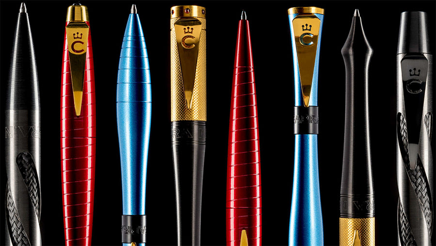 Capra NV selection of different pens styles